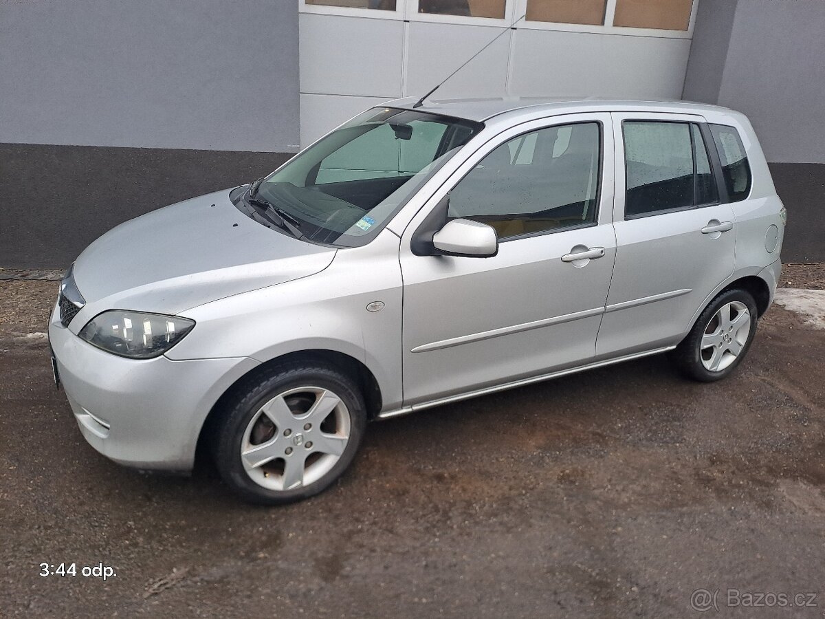 MAZDA 2 1.4-benzin, r.07, automat, 120000km-, TOPSTAV