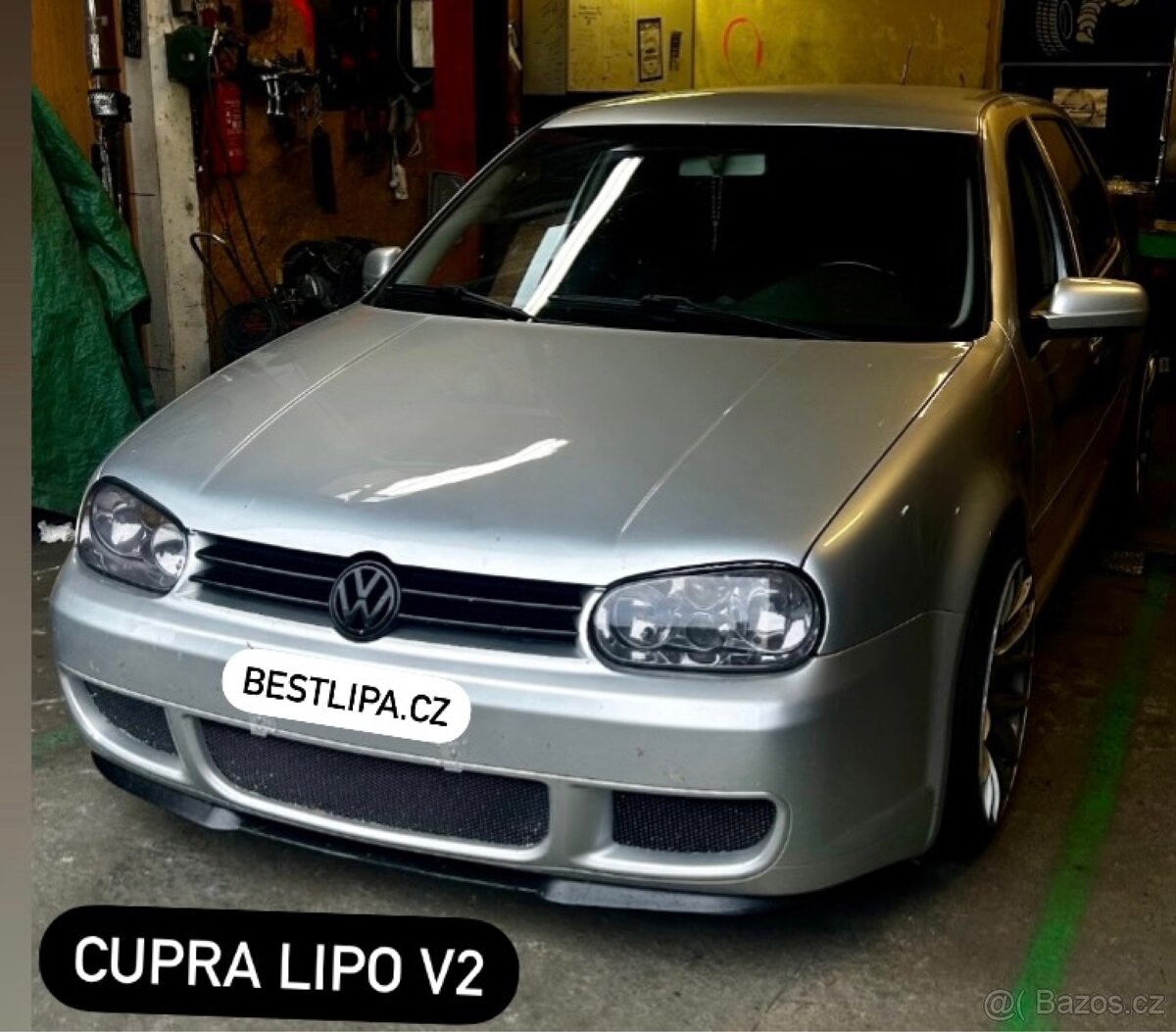 Golf 4 přední cupra lipo spoiler