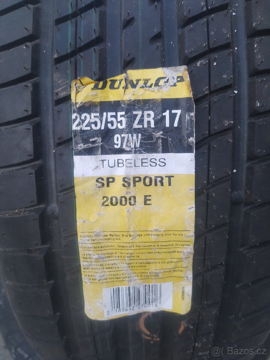 2x pneu Dunlop SP Sport 225/55 R17