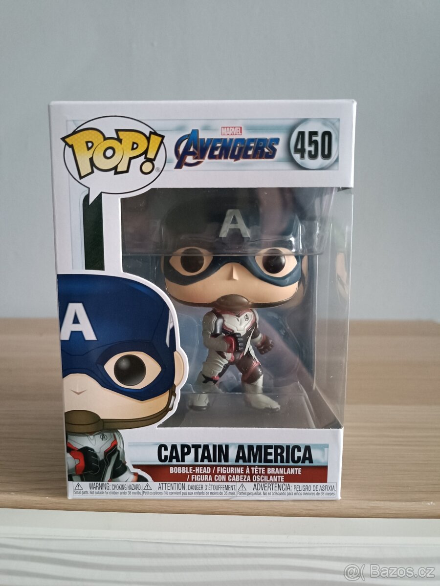 Funko POP Captain America figurka Bobble-Head