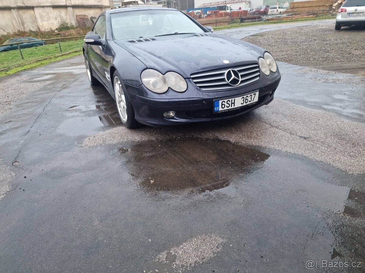 Mercedes SL 500 cabrio, coupe, r230