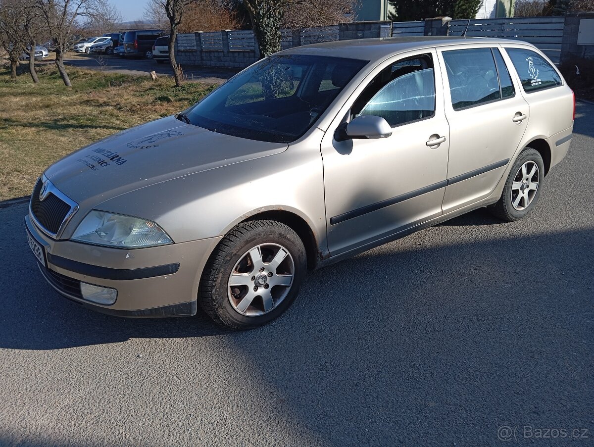 Škoda Octavia II COMBI 1.9 TDi,77 kW, tažné zařízení