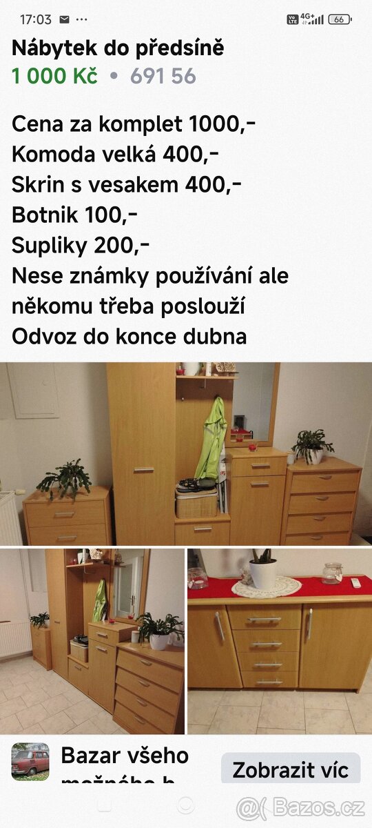 Předsíň nabytek