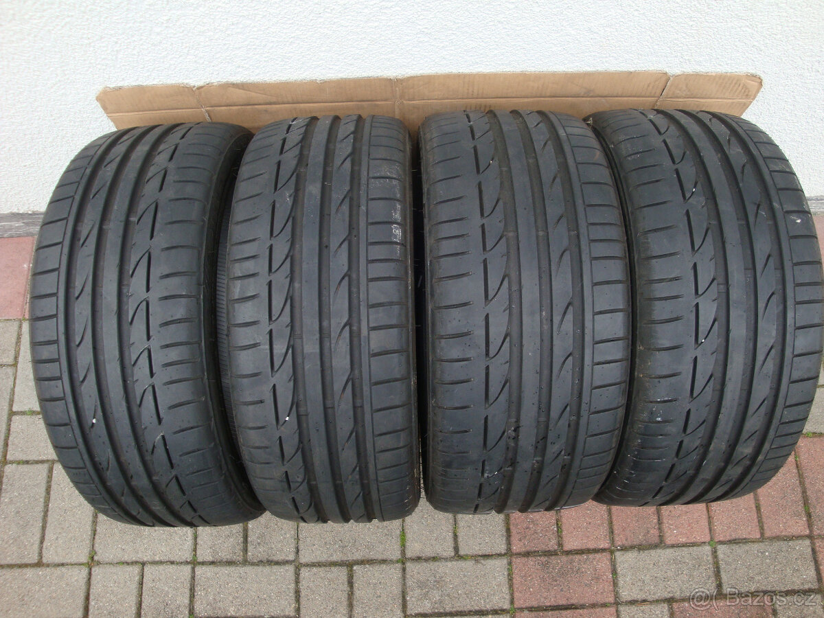 Letní pneumatiky 225/40/18 a 245/35/18 BRIDGESTONE RSC 7,5mm