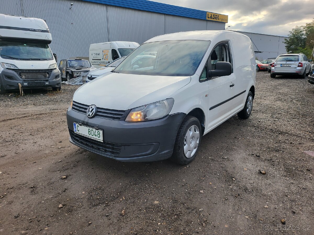 VW Caddy, 1.6TDI, 55kw, rok 2011,nová STK