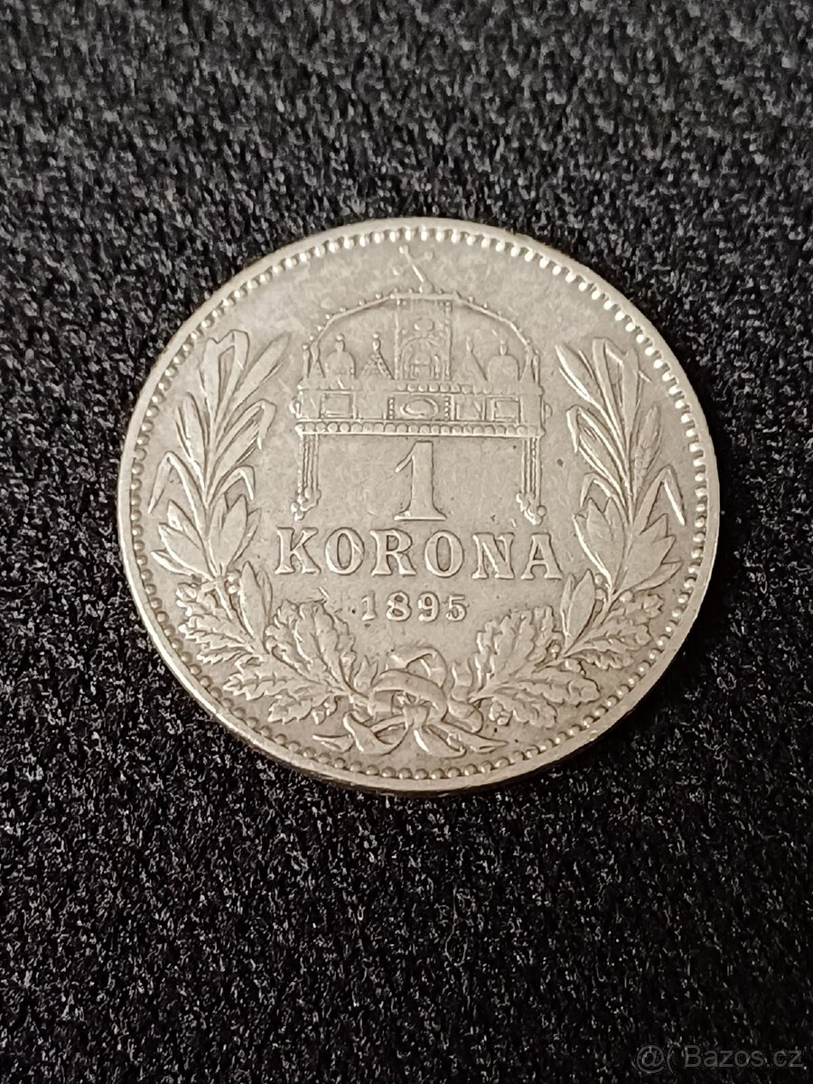 1 koruna 1895 KB FJI RU