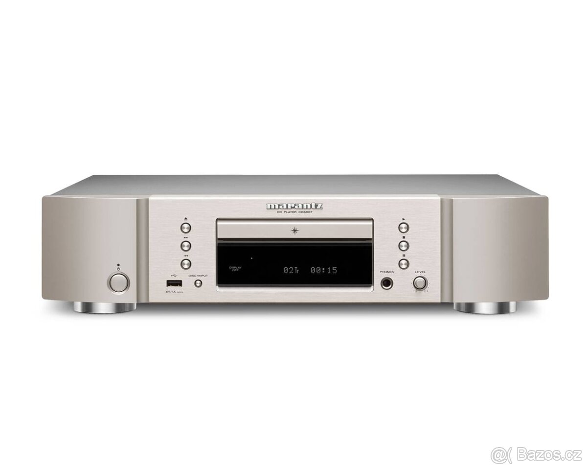 MARANTZ CD6007 SilverGold - nový, 2 roky záruka