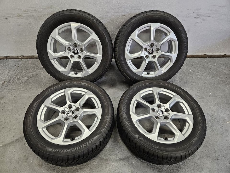 ZIMNÍ KOMPLET KAROQ 17" 5X112 ET45 7J + 215/55 R17