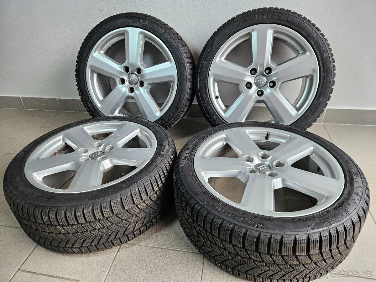 Originál Audi 5x112 Zimní 245/40/18 - Zánovní