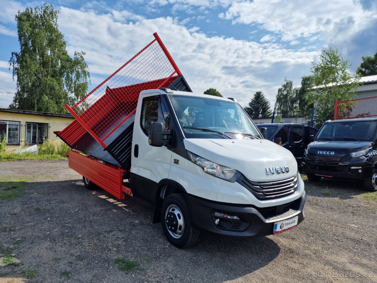 IVECO DAILY 50C18, NOVÉ, SKLÁPĚČ DO 3,5 T. UZÁVĚRKA, AUTOMAT