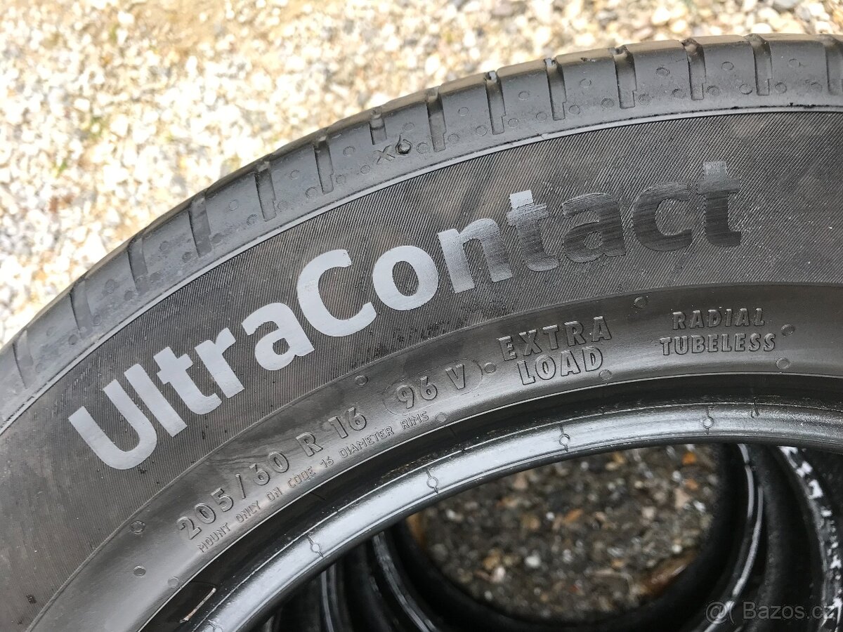 205/60R16 96H XL UltraContact Continental - LETNÍ VÝPRODEJ