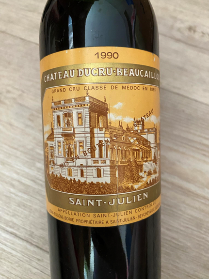 Chateau Ducru Beaucaillou; Saint Julien; 1990