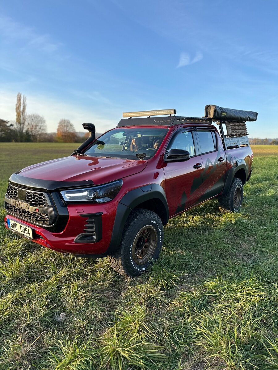 Střešní roofrack zahradka TOYOTA HILUX