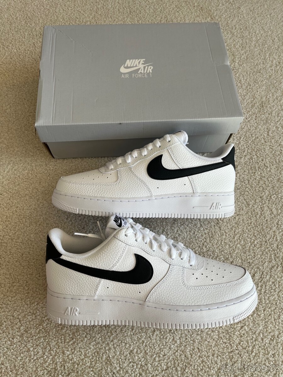 Nike air force 1 white/black 45