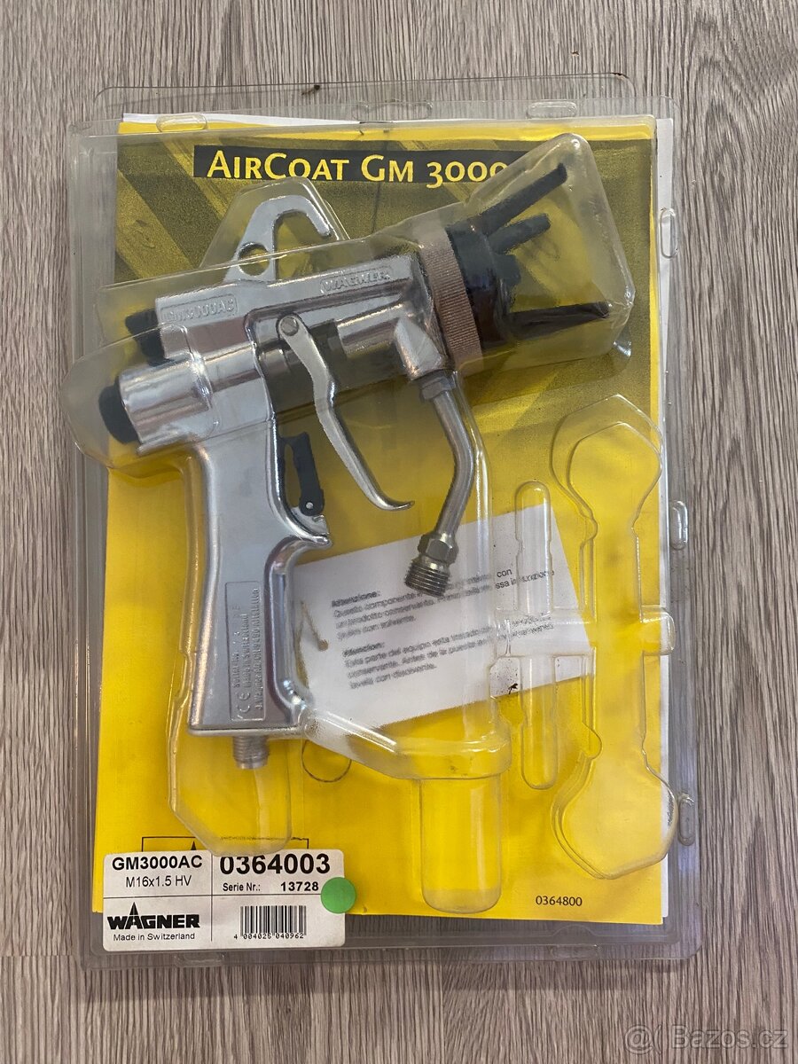 Stříkací pistol AIRCOAT GM 3000 AC