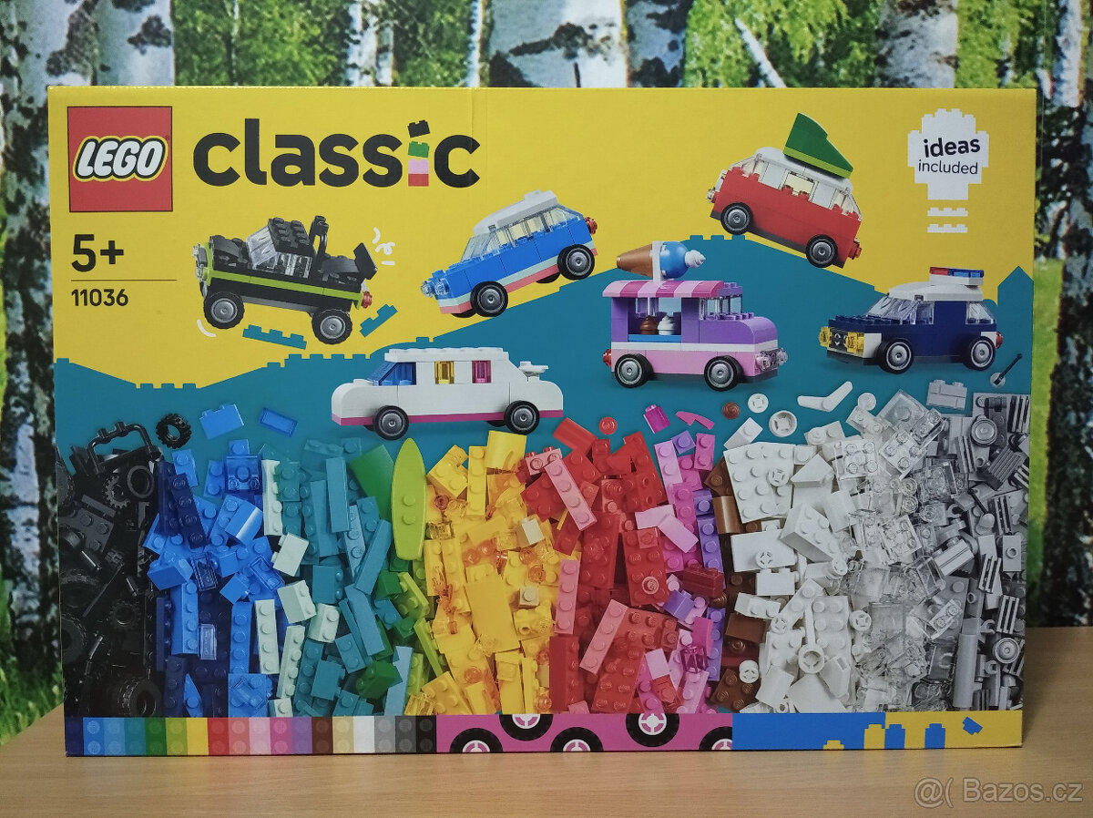 Lego Classic 11036 Tvořivá vozidla NOVÉ