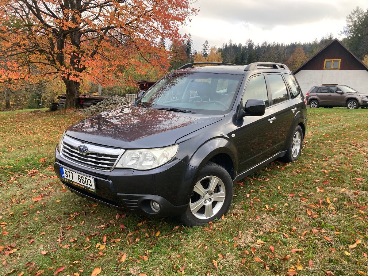 SUBARU FORESTER 2,0X 110kW LPG rok 2008 - 4x4 - Spěchá