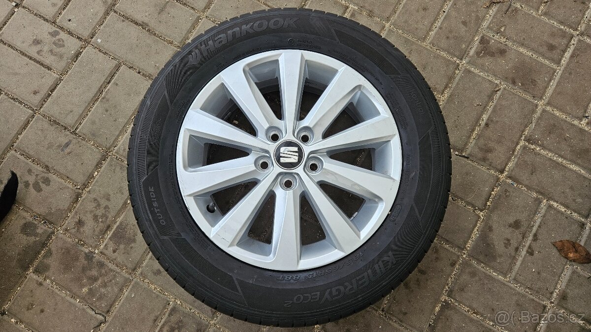 Letní Sada Alu 5x100 185/65 R15 Seat Toledo