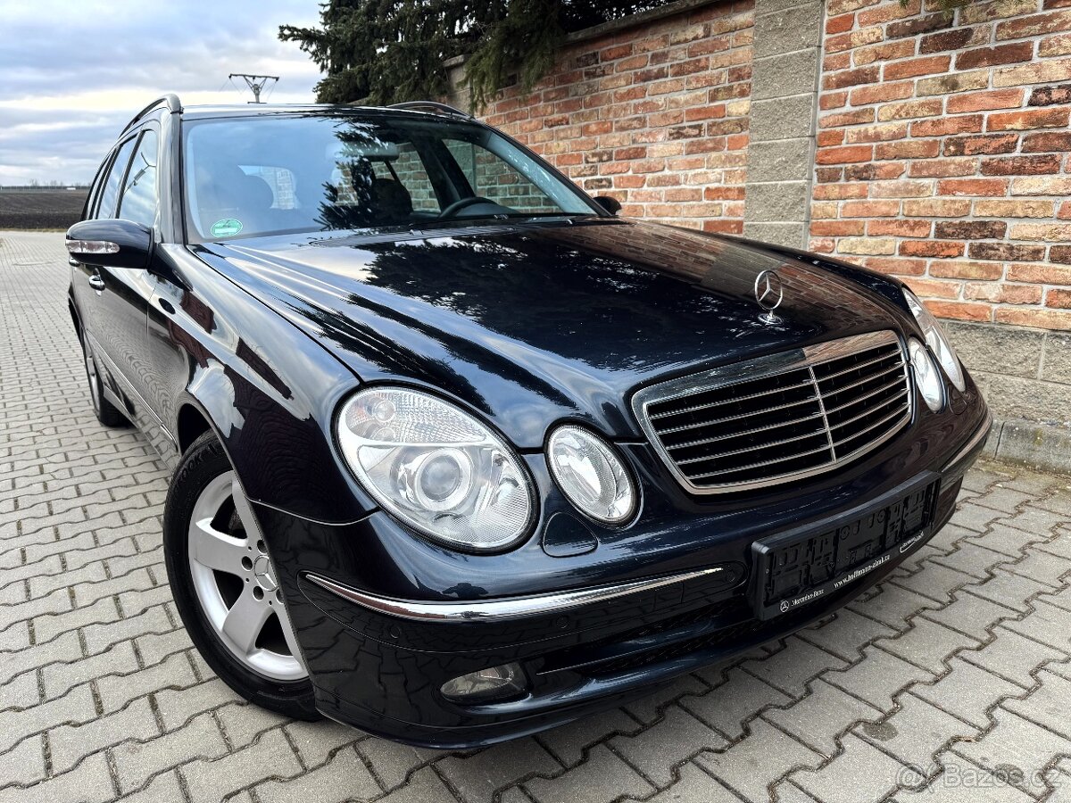 MERCEDES-BENZ E 2.2 CDi T Avantgarde ☆ automat ☆ šíbr