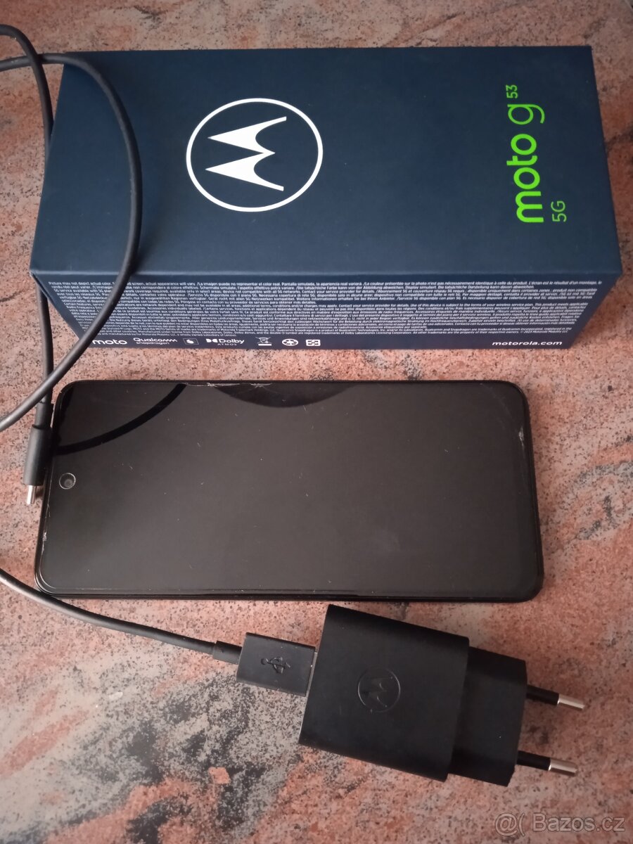 Motorola Moto G53 5G 128GB, modrá