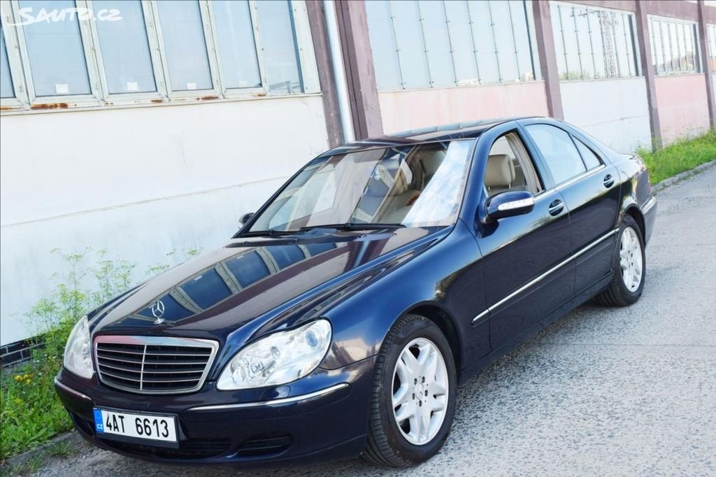 Mercedes-Benz Třídy S 5.0 S 500 V8/2002/KŮŽE/NAVI/