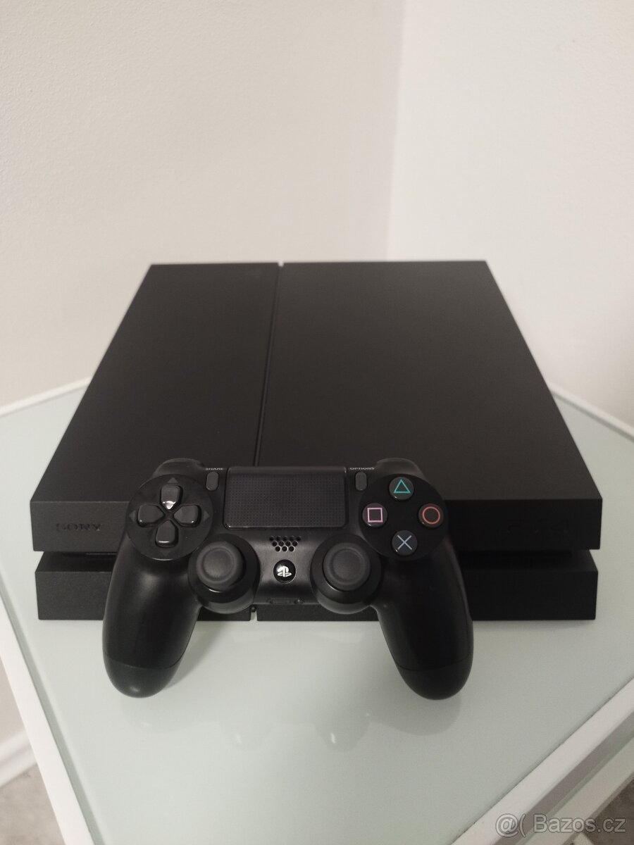 PS4 PlayStation 4 Fat 500 gb| jeden ovladač dualshok V2