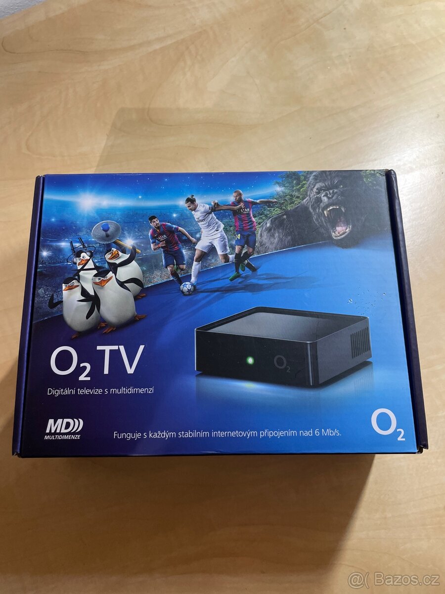 O2 TV set top box