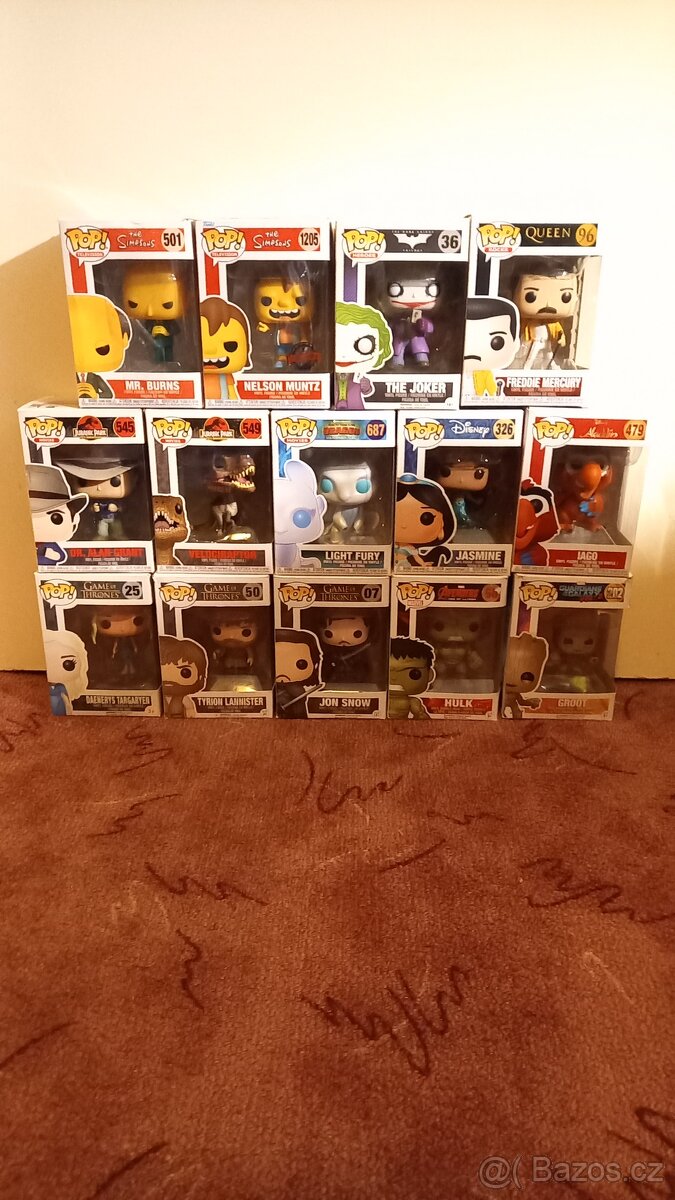 Funko Pop - Mix (18 ks)