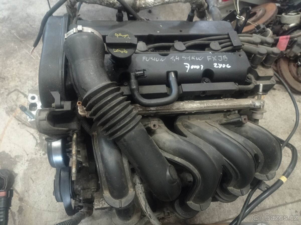 Motor Ford Fusion 1.4 59kW FXJB, r.v. 2005