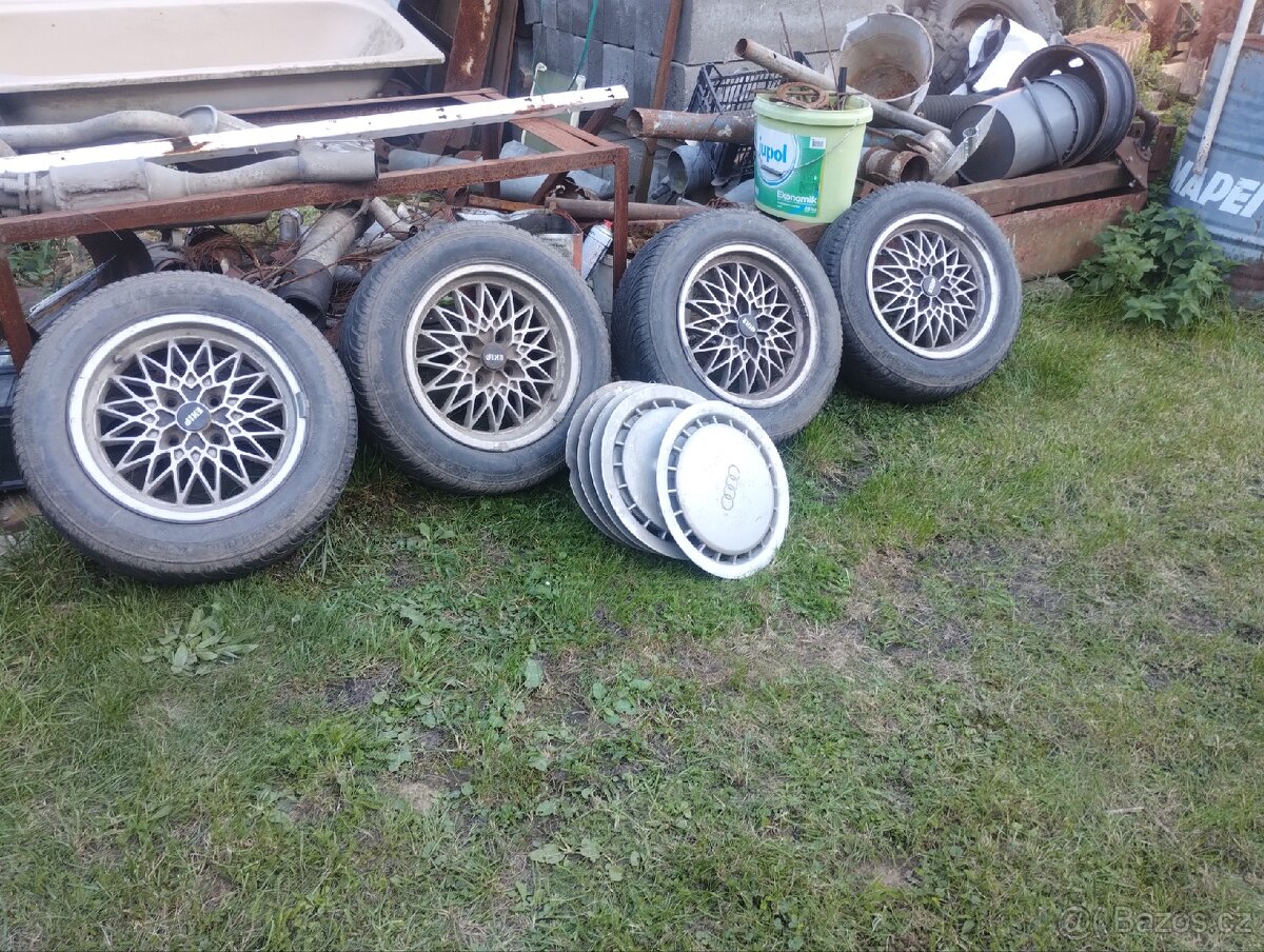 ALU kola 4x108, ET38, Audi 80 b3