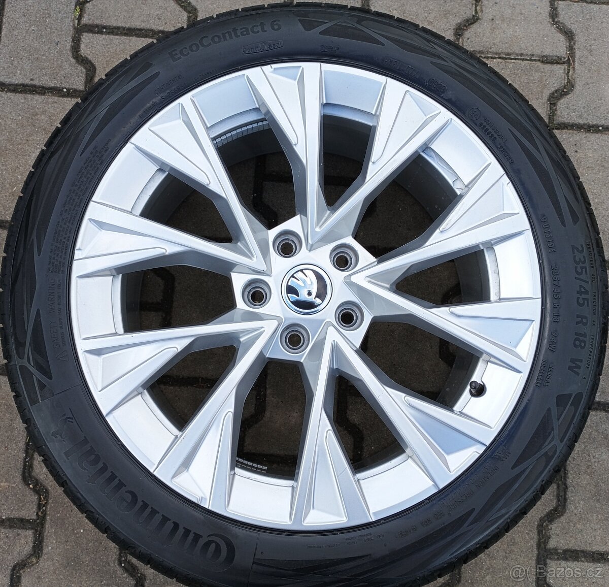 Originál alu sada disků Škoda Superb III 5x112 R18 Dofida