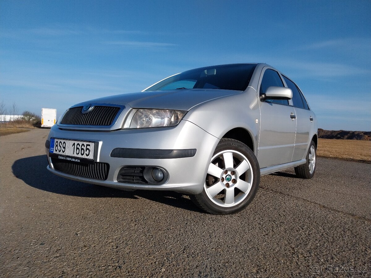 Škoda Fabia,2004,stk 9/26,klima,2xkola