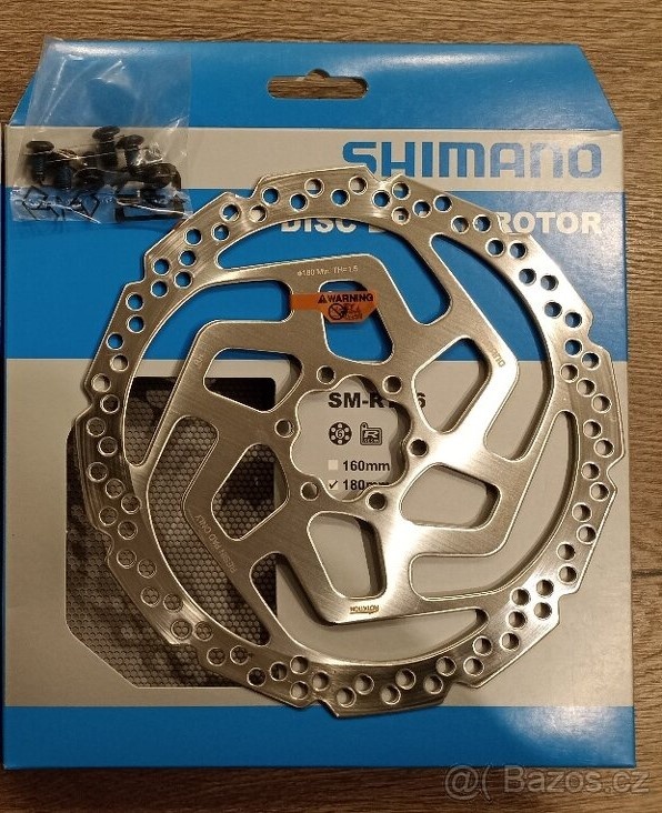 Brzdový kotouč SHIMANO 180mm