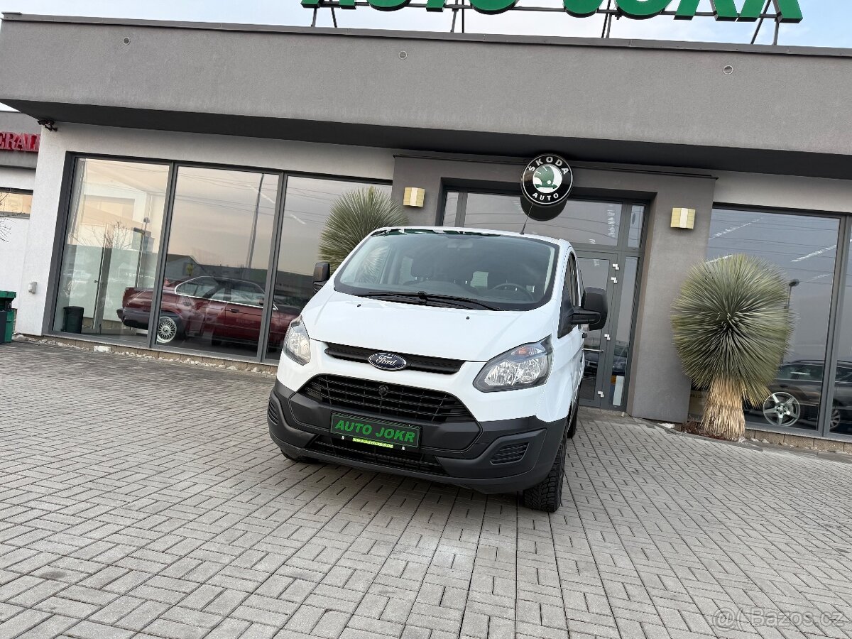 Ford Transit Custom 2,2 TDCI 6 MÍST 1 MAJITEL L1H1 ČR DPH