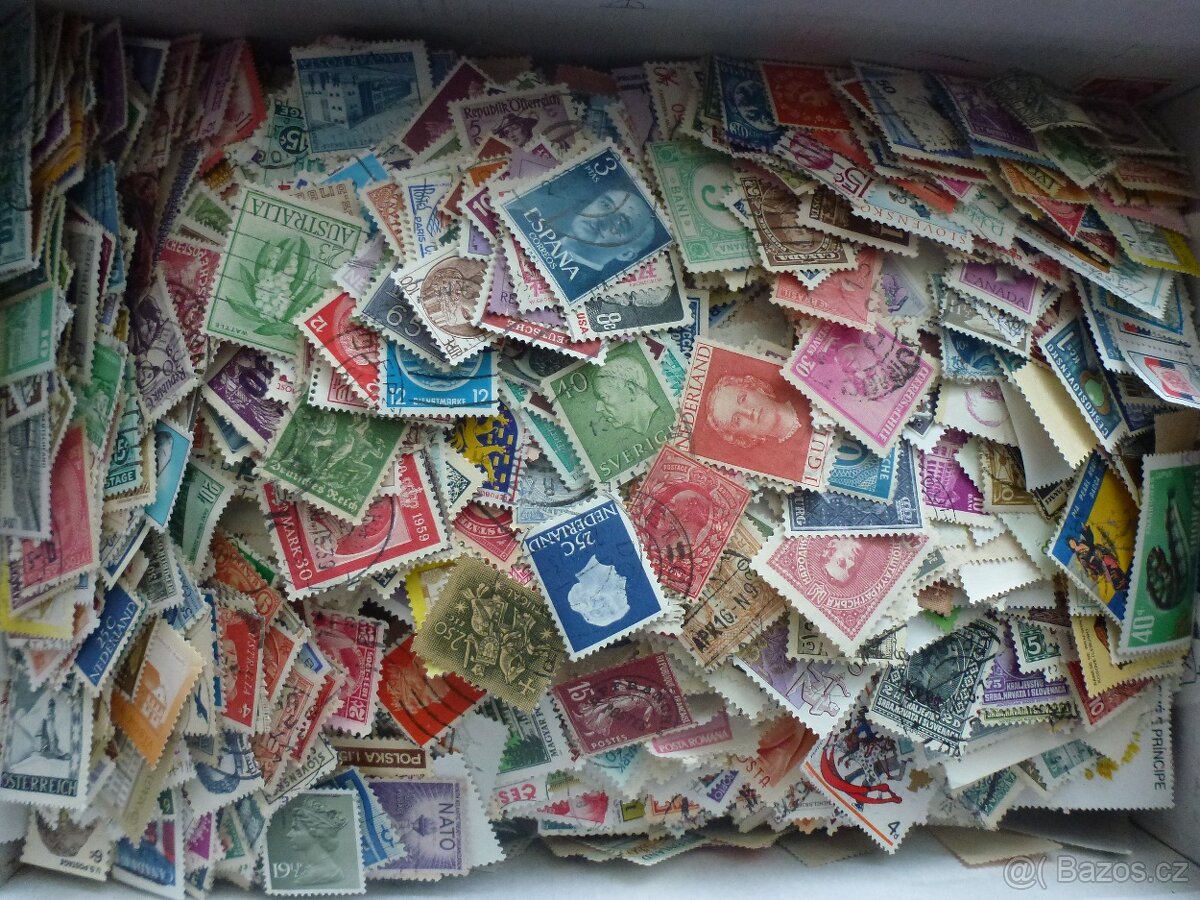 Poštovní známky celý svět