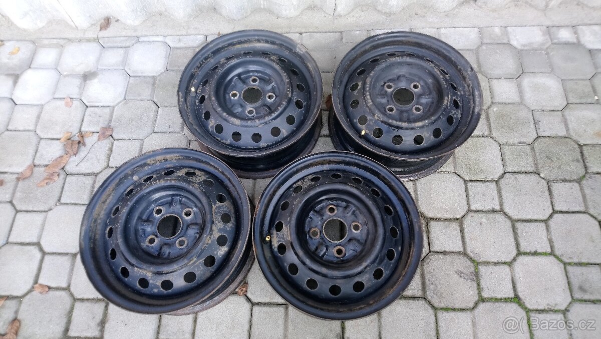 Plechové disky 4x100 R14  Toyota