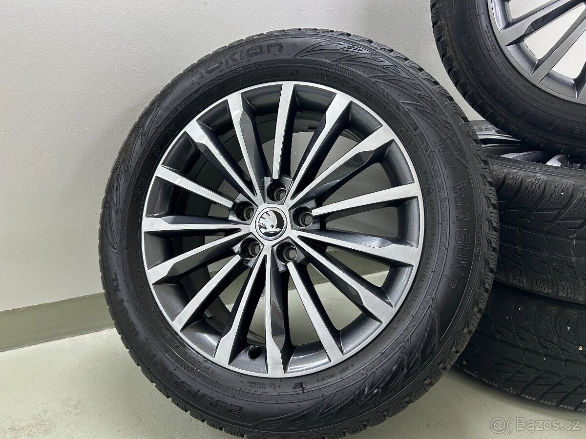 zimní originál al sada Škoda Kodiaq Trinity 18” 5x112