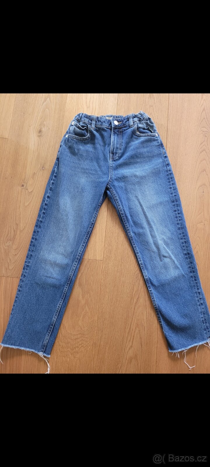 Dětské rifle Straight jeans 11-12 let M&S