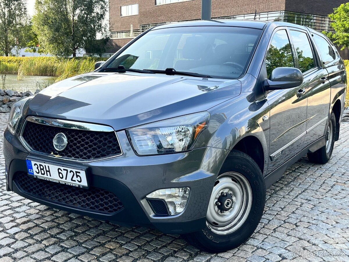 SsangYong Actyon 2.0 TD 114kW MANUÁL PICK UP BEZ KOROZE