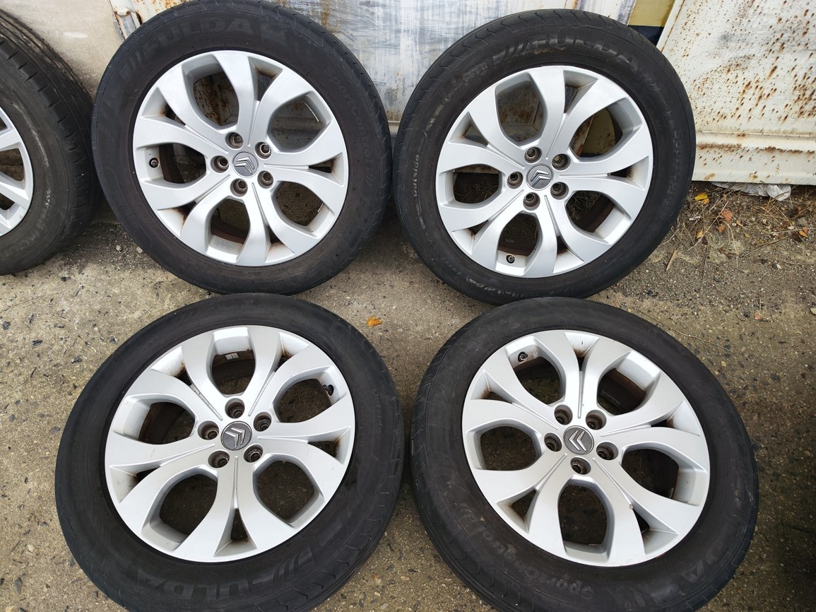 17"letní alu sada 5x108 origo Citroen C5 mk2 mk3 225/55