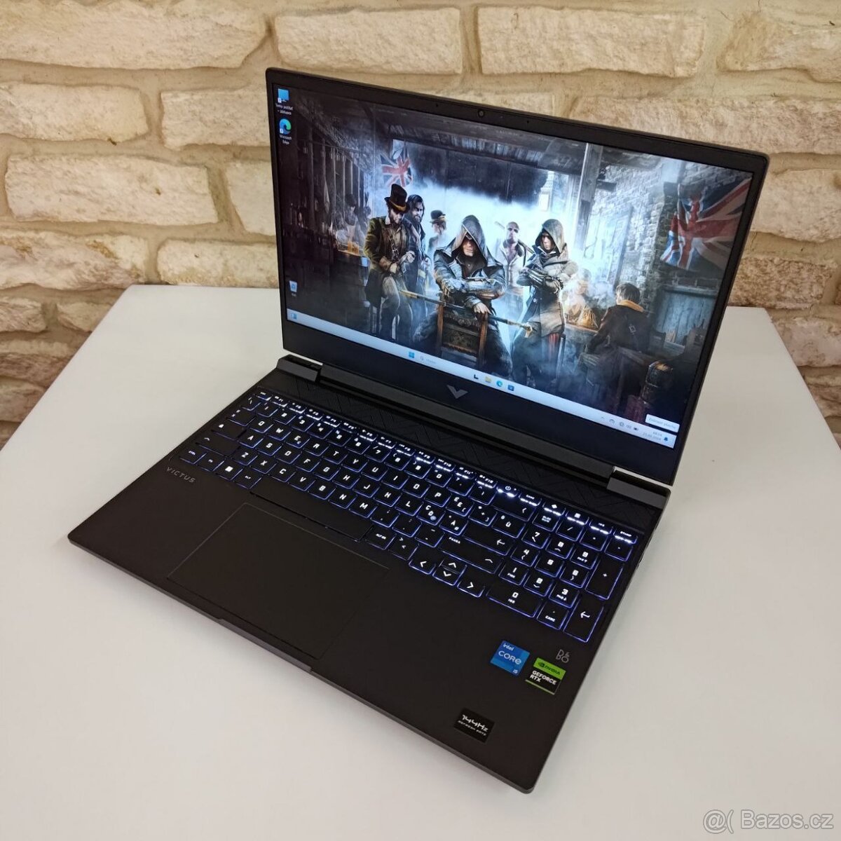 Herní Notebook HP VICTUS 15, RTX 3050, 144Hz, i5-12450H