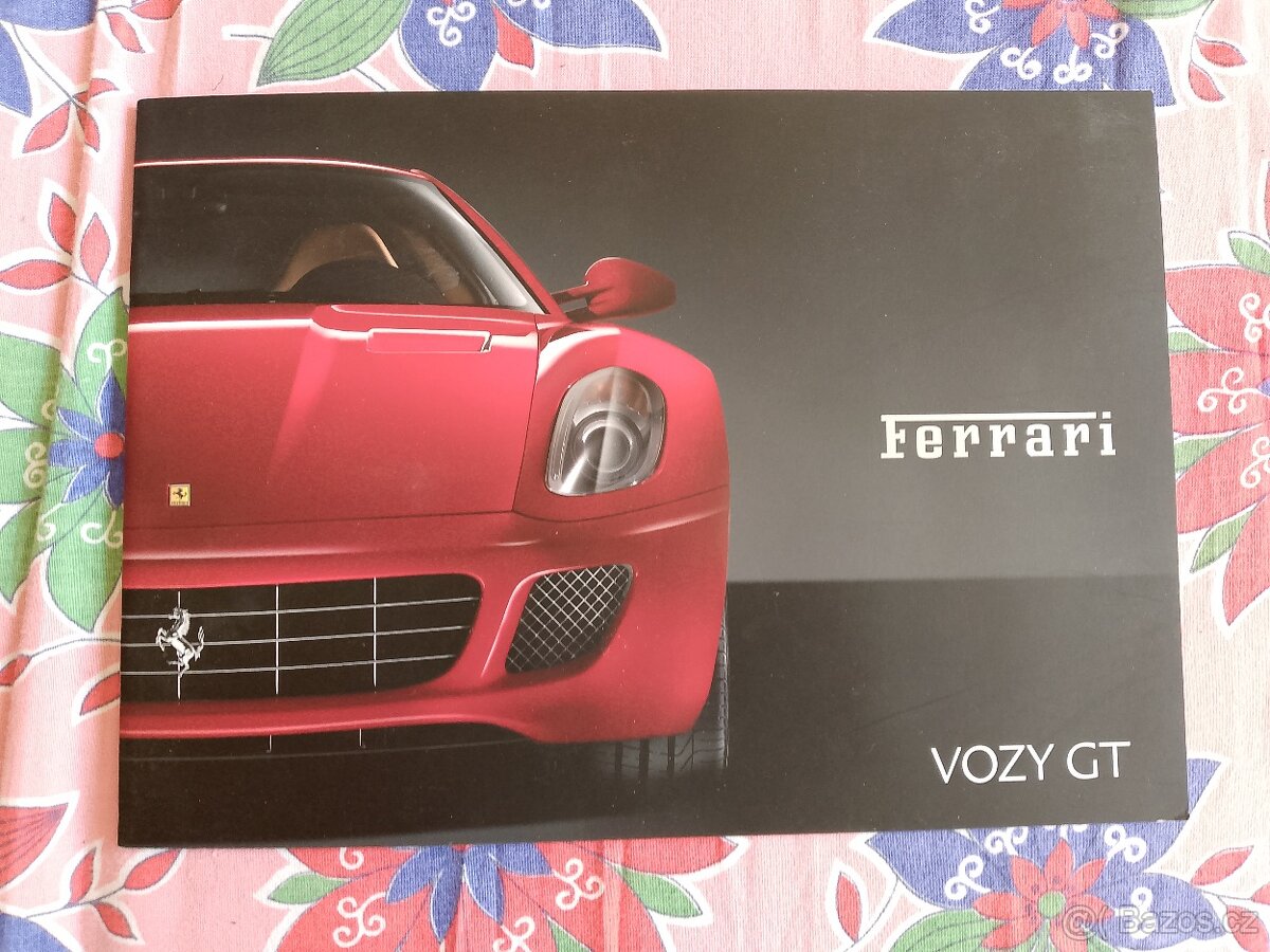 Prospekt Ferrari vozy GT (F430,599 GTB,612)