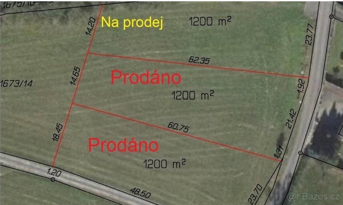 Stavební pozemek Hodslavice