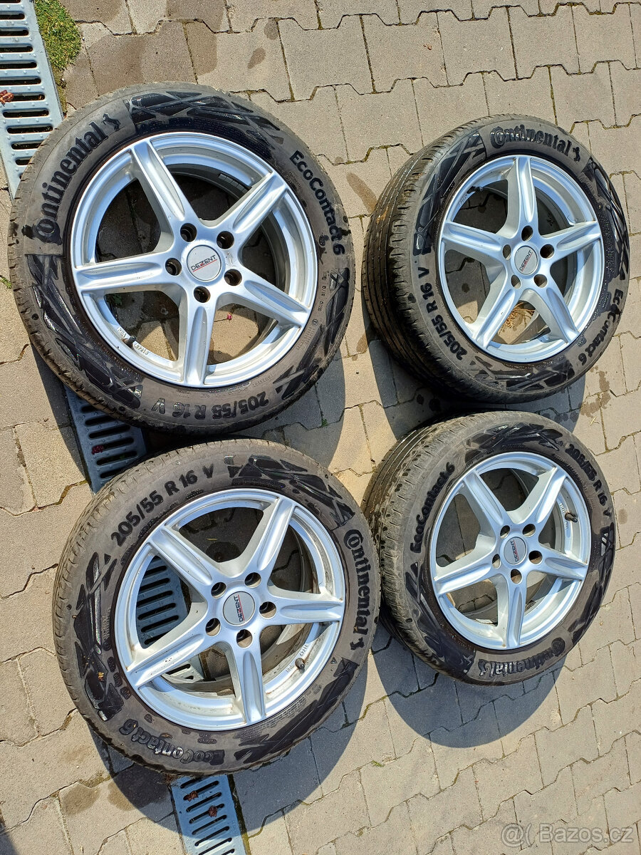 Prodám alu kola R16 5x112.