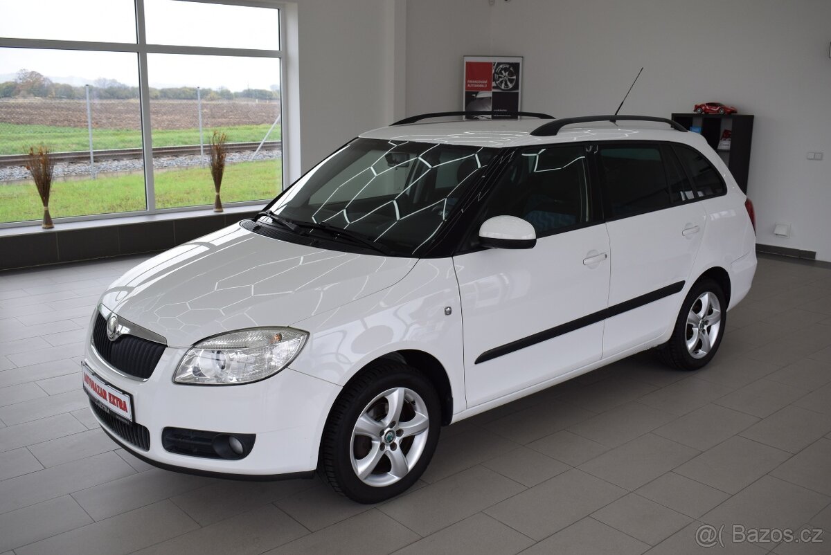 Škoda Fabia 1,6 i, klima,TZ,vyhř.sedadla,