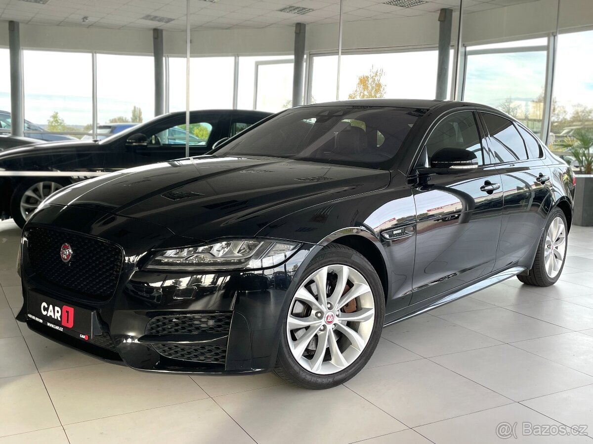 Jaguar XF 20d AWD,R-SPORT,Kůže,FullLED