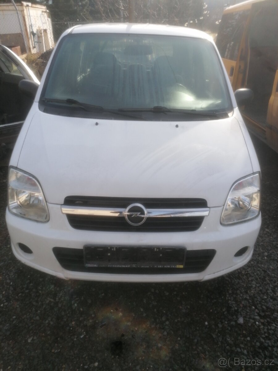 Opel agila 1.0 díly motor 54tisic