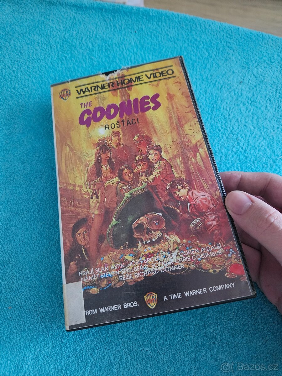 VHS The Goonies - Rošťáci (1985)