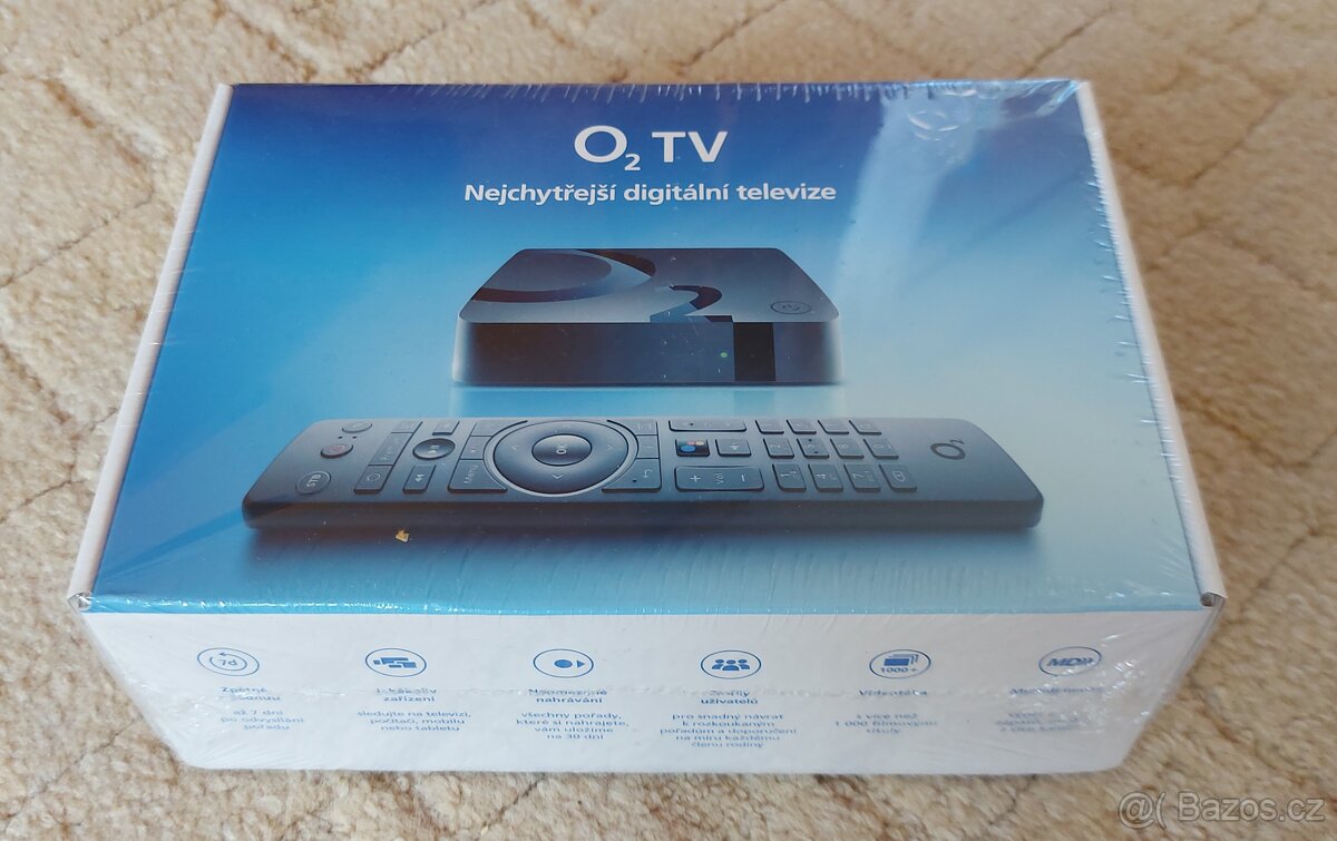 O2 set box tv