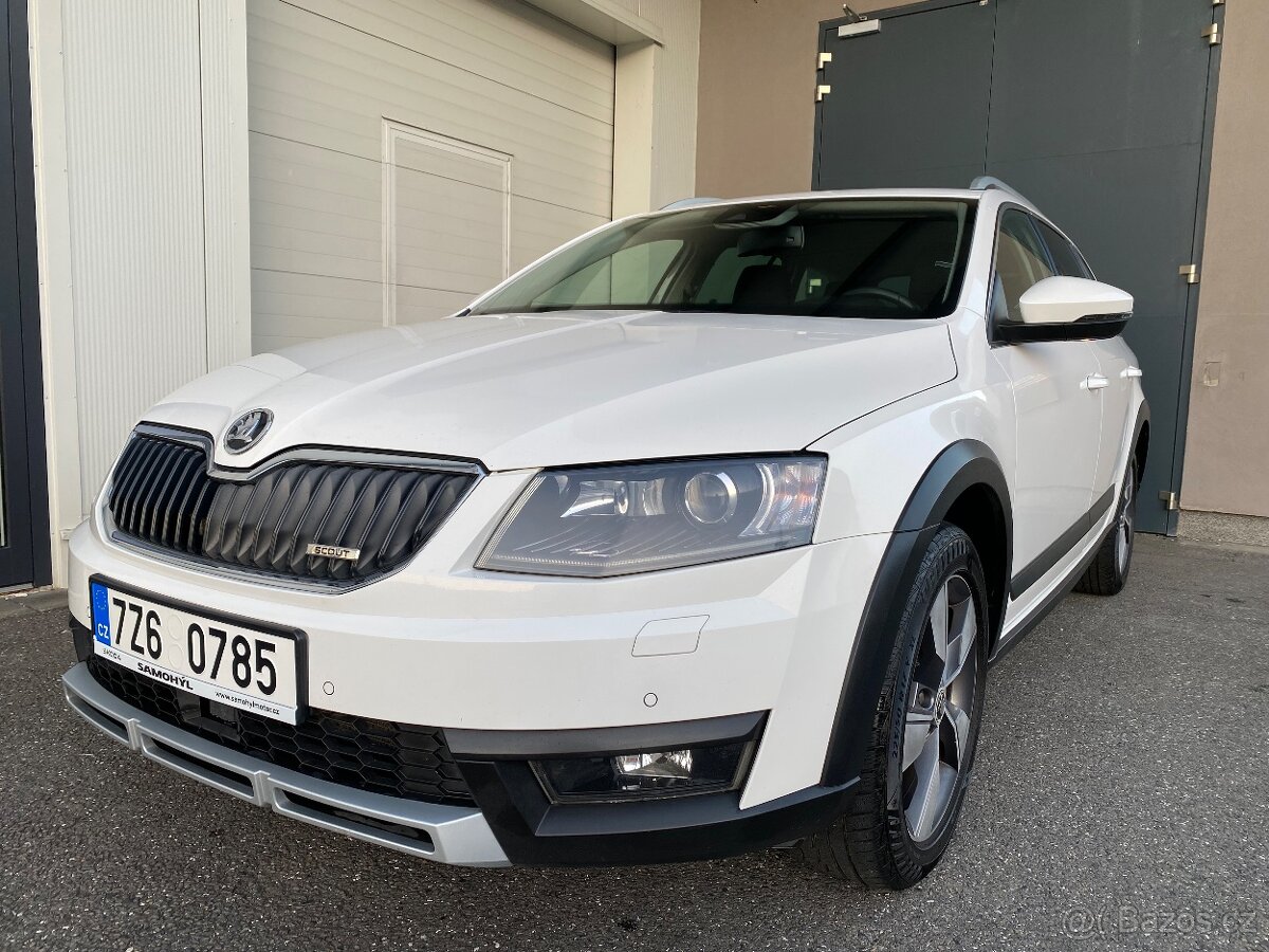 Škoda Octavia SCOUT 2,0TDI 110kw - 4x4, Columbus